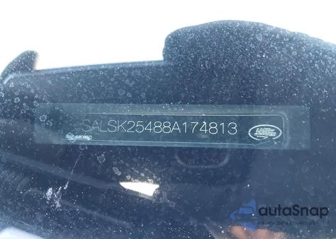 2008 Land Rover Range Rover Sport Hse z USA, uszkodzony, nr VIN SALSK25488A174813